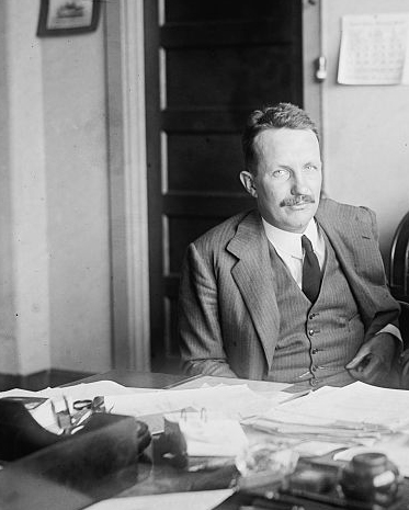 Kermit Roosevelt, 1926. Detalle de una fotografía de la National Photo Company. Colecciones de la Library of Congress.