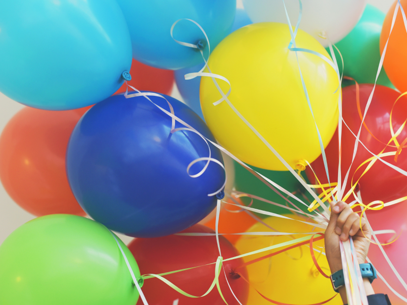 Colorful balloons